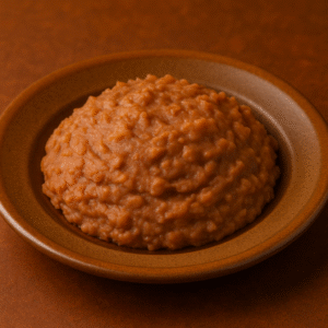 Image of refried beans.