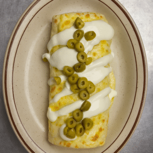 Image of a burrito deluxe.