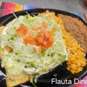 Image of flauta dinner.