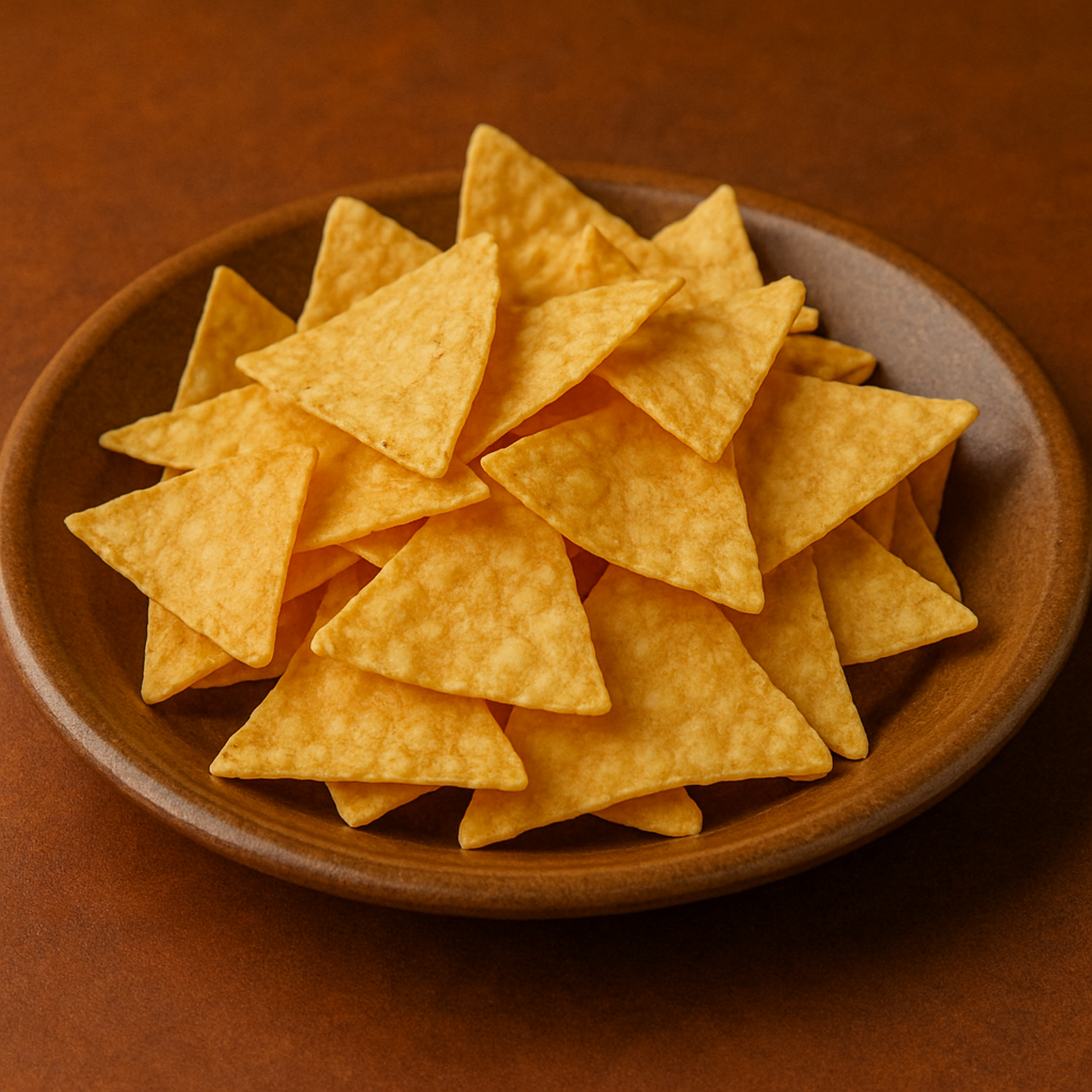 Image of flour tortilla chips.