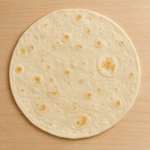 image of a soft flour tortilla.