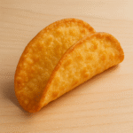 image of a fried flour tortilla