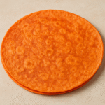 image of a tomato tortilla wrap