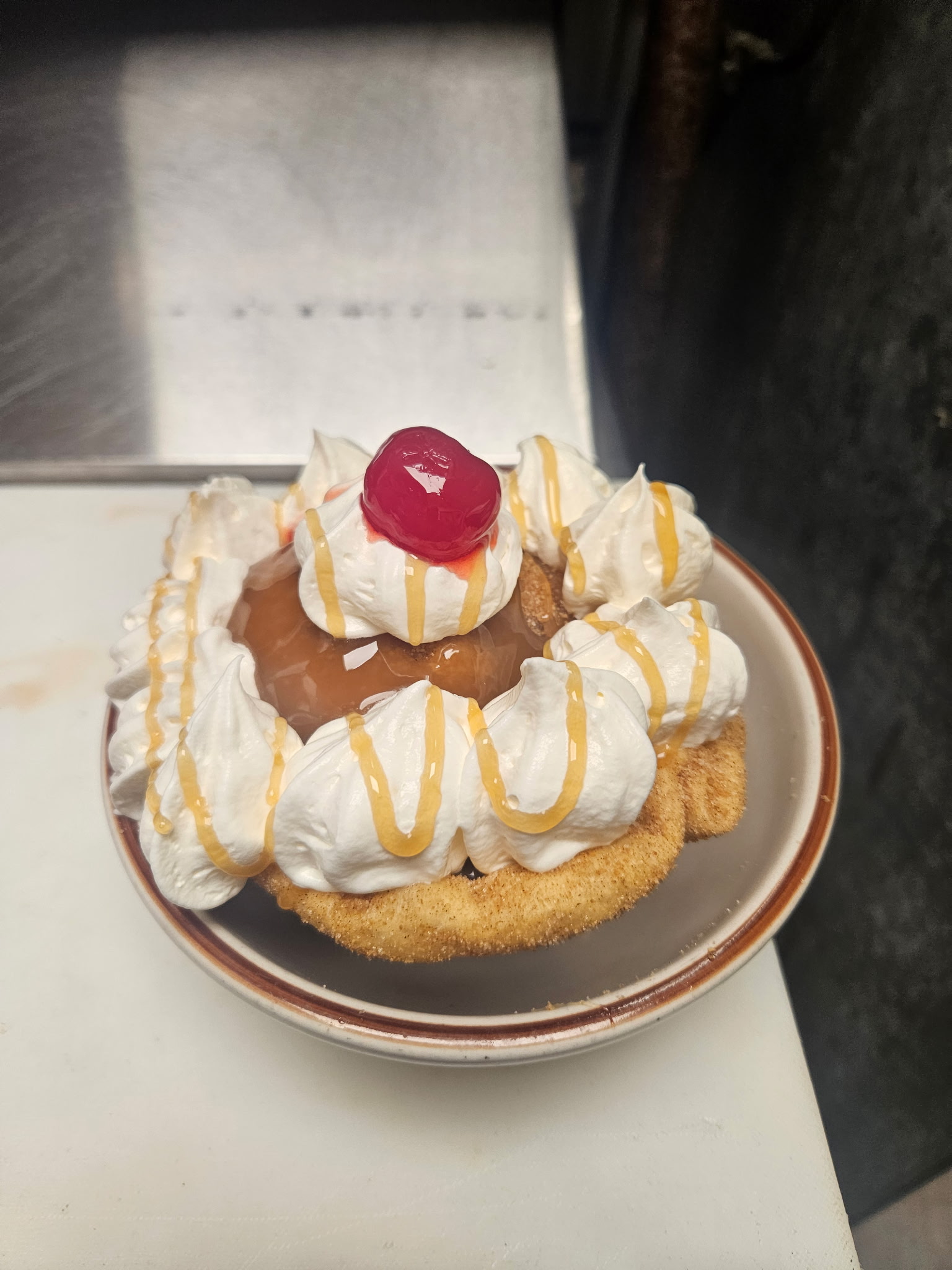 Deep-Fried Ice Cream