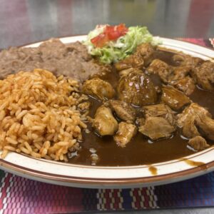 Chicken Mole Dinner